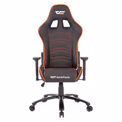 Cadeira Gamer Aigo Darkflash RC-600 - Preto e Laranja