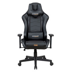 Cadeira Gamer Massageadora MaxRacer Tactical SMI Limited Edition SMI TCL-6-SMI - Preto