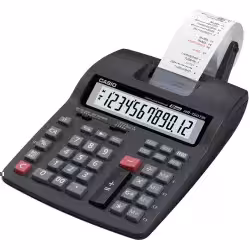 Calculadora com Impressão Casio HR-150RC 12 Dígitos Bivolt - Preto