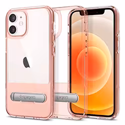 Capa Slim Spigen ACS01554 para iPhone 12 Mini - Rose