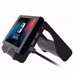 Suporte Playstand Hori Multiport USB HUB para Nintendo Switch - Preto