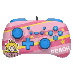 Controle Horipad Mini com Fio Peach para Nintendo Switch - NSW-367U