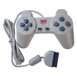 Controle Ps1 Branco Comun