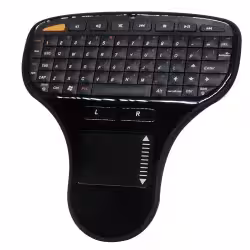 Controle Smart Remote Mini N5903 Keyboard para Receptor Wireless - Preto