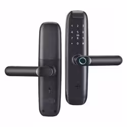 Fechadura Digital Satellite SL-75 Biometria - Preto 
