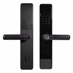 Fechadura Digital Satellite SL-77 Biometria - Preto