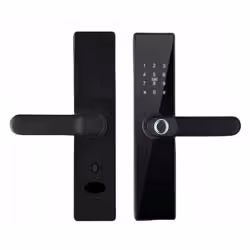 Fechadura Digital Satellite SL-79 Biometria - Preto 
