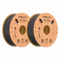 Filamento Creality HYPER-PLA 2Kg 1.75mm para Impressora 3D - Preto