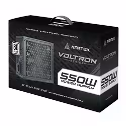 Fonte Arktek Voltron AK-ATX550WW ATX 500W 80 Plus White 220V - Branco
