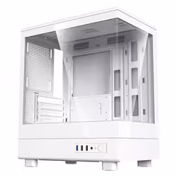 Gabinete Gamer darkFlash DB330M Mid Tower - Branco