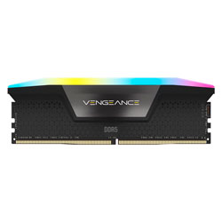 Memória RAM Corsair Vengeance RGB 16GB DDR5 5200MHz - CMH16GX5M1B5200C40