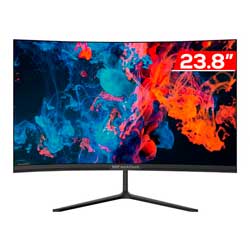 Monitor darkFlash G24C 23.8" Full HD 60Hz HDMI VGA - Preto (Caixa Danificada)