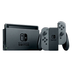 Console Nintendo Switch 32GB Japonês - Cinza (HAD-S-KAAAH)