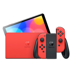 Console Nintendo Switch OLED Mario 64GB - Vermelho