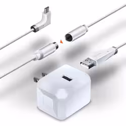 Carregador Bionik Power Kit VR BNK-9005 para Samsung Gear VR + Cabo - Branco