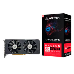 Placa de Vídeo Arktek Cyclops AMD Radeon RX 5600 6GB GDDR6 - AKR5600D6S6GH1