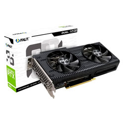 Placa de Vídeo Palit NVIDIA GeForce RTX 3060 Dual 12GB GDDR6