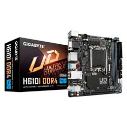 Placa Mãe Gigabyte H610I DDR4 Spcket LGA 1700 Chipset Intel H610 Mini ITX
