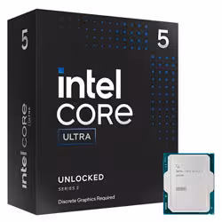 Processador Intel Core Ultra 5 245KF Socket LGA 1851 14 Core 14 Threads 4.2GHz e 5.2GHz Turbo Cache 24MB