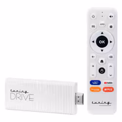 Receptor Tuning Drive Stick 4K Ultra HD 16GB 2GB RAM Wi-Fi - Branco