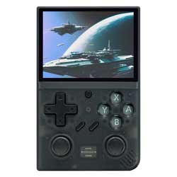 Console Portátil Game Boy D-R35Plus 64GB 8GB RAM SD Tela 3.5" - Preto